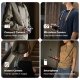 Шейный ремень PGYTECH Camera Strap Slim Vintage Чёрный - Изображение 294069