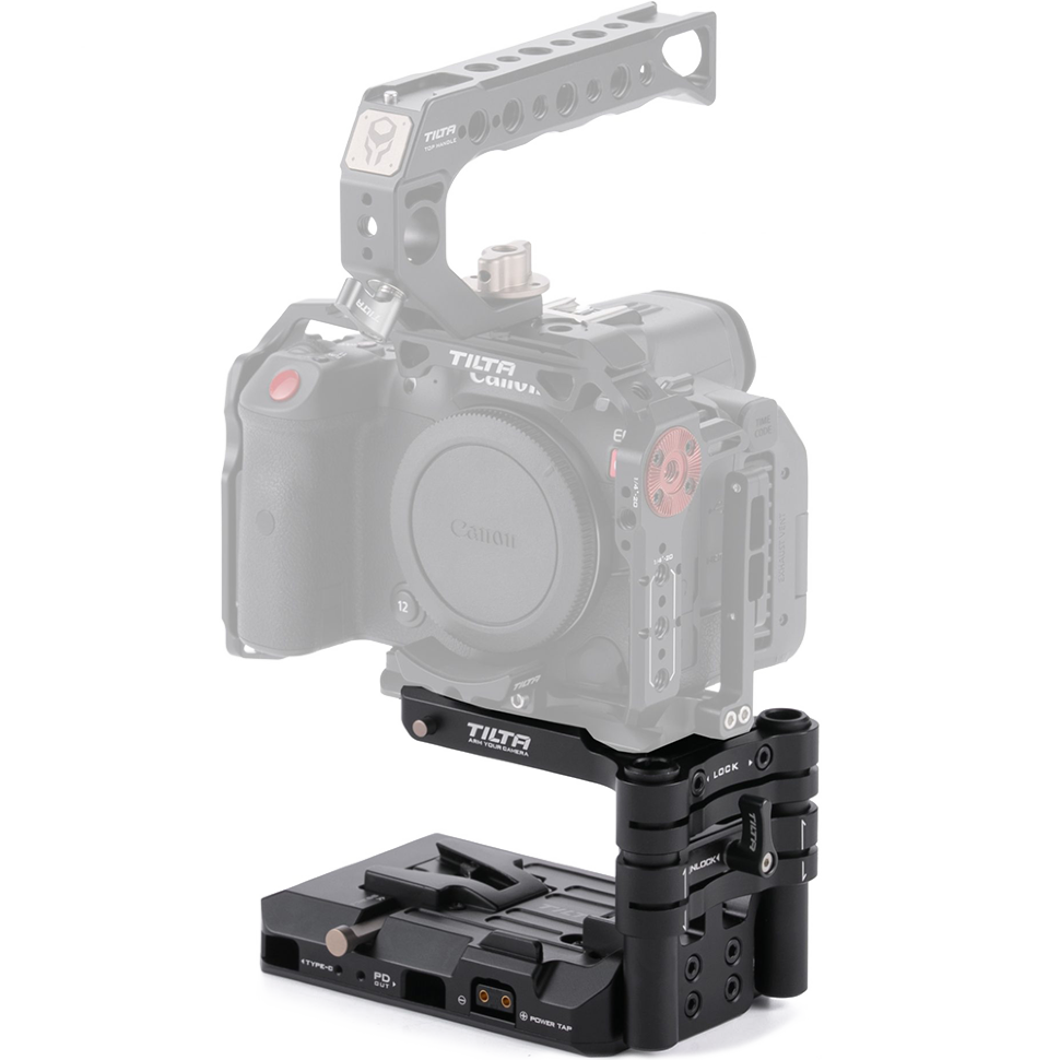 Батарейная площадка Tilta Tiltaing Smart V-Mount (ARCA) Чёрная preOrder=25.08.2025