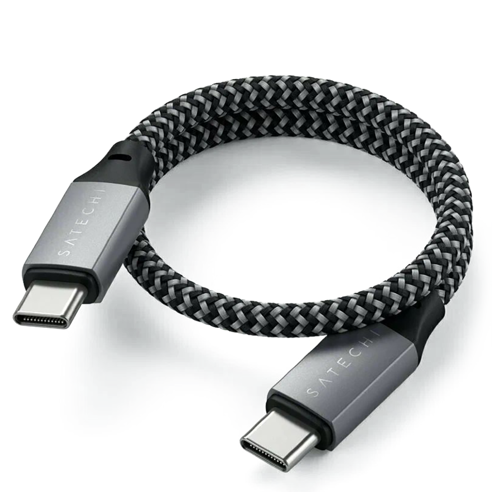 Кабель Satechi Type-C 25 см Серый 