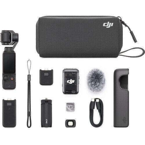 

Компактная камера с трехосевой стабилизацией DJI Osmo Pocket 3 Creator Combo CP.OS.00000302.01