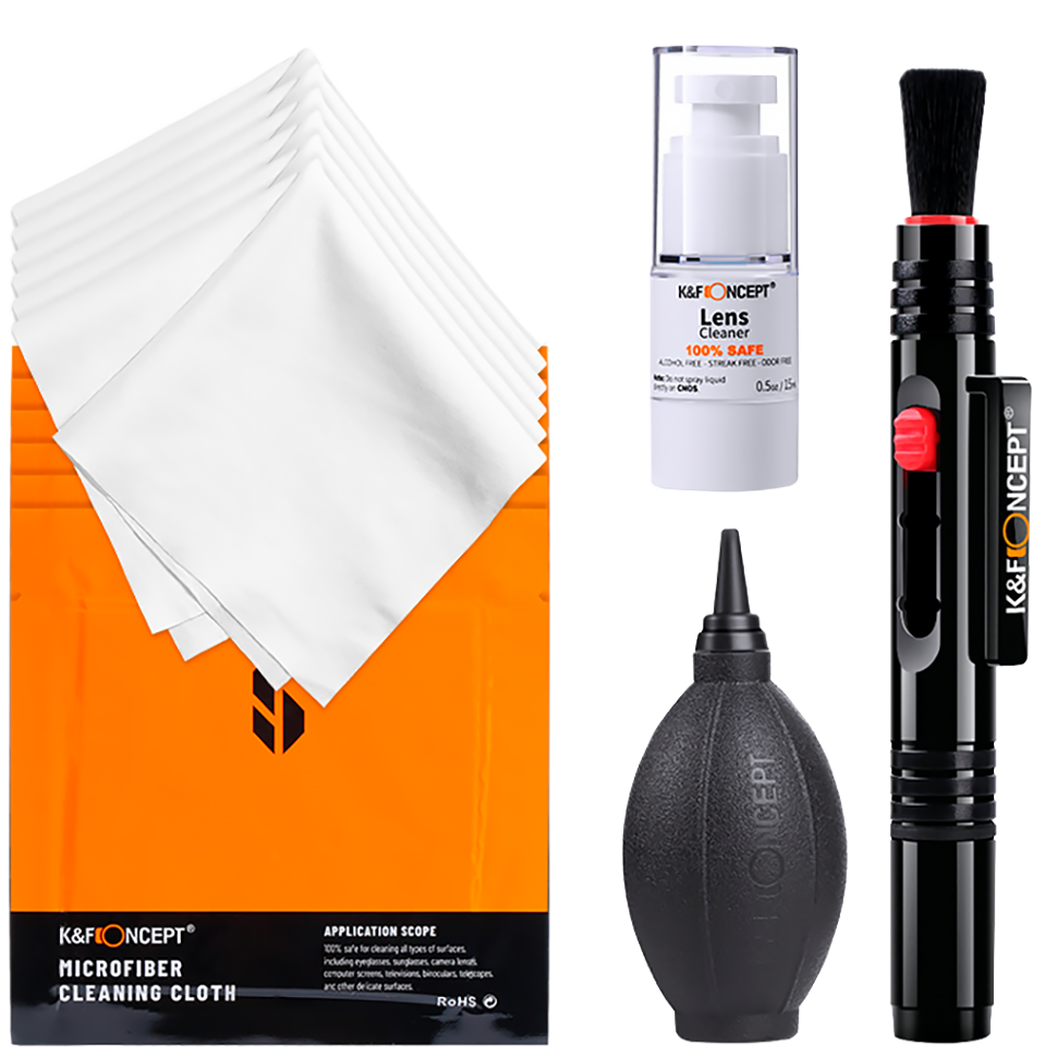 Набор для ухода за оптикой K&amp;F Concept 4-in-1 Cleaning Kit 