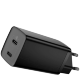 Сетевой адаптер Baseus GaN2 Lite C+C 65W Чёрный - Изображение 162807