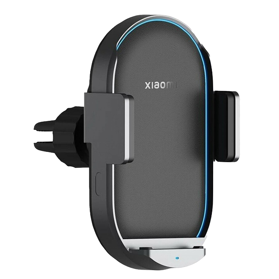Автодержатель с беспроводной зарядкой Xiaomi Wireless Car Charger Pro 50W Чёрное 