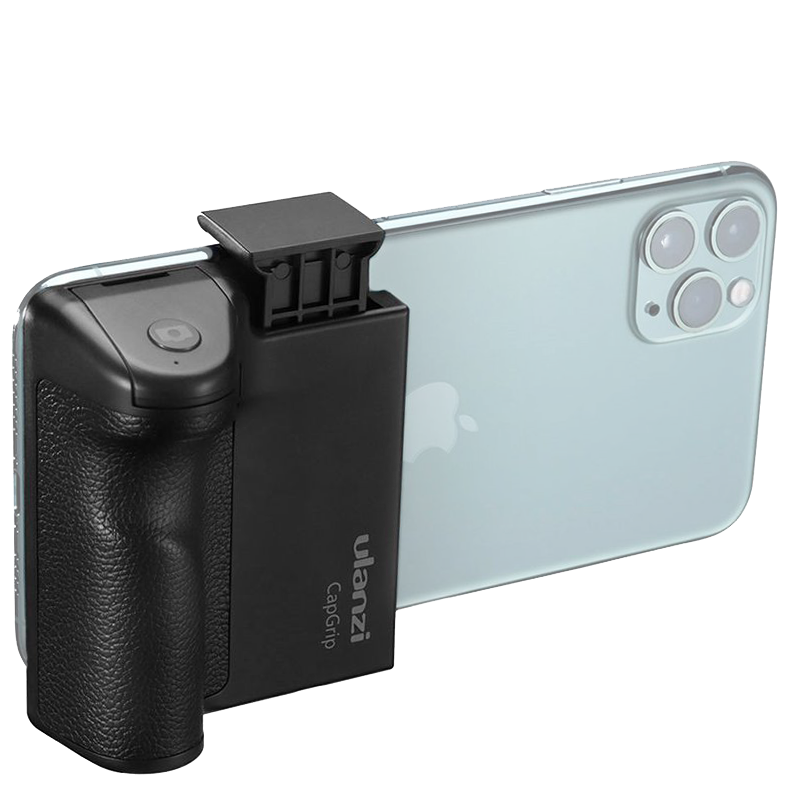 Держатель смартфона Ulanzi CapGrip с кнопкой спуска Чёрный 