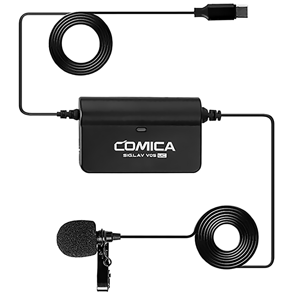 Микрофон петличный Comica SIG.LAV V05 UC (Type-C) 