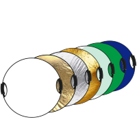 Артикул: 82656. Комплект отражателей/хромакеев Neewer RF-110III с ручками (7-в-1) 110см