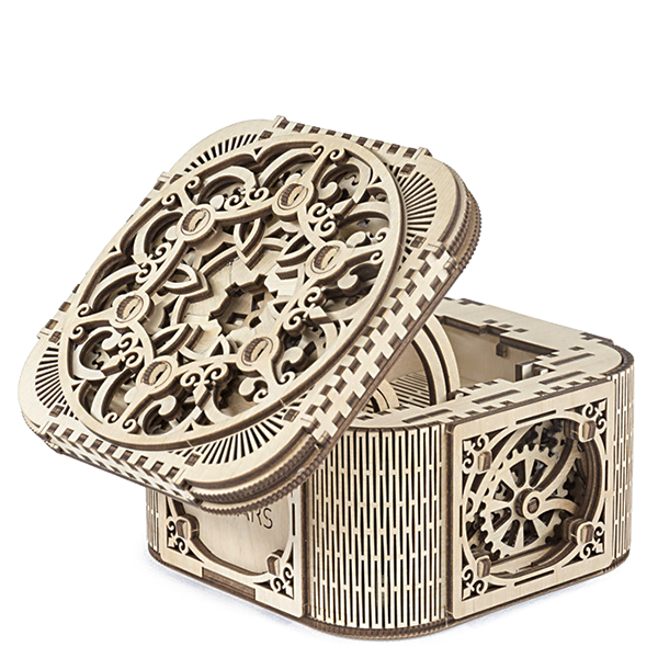 Конструктор 3D-пазл UGears - Шкатулка с секретом 