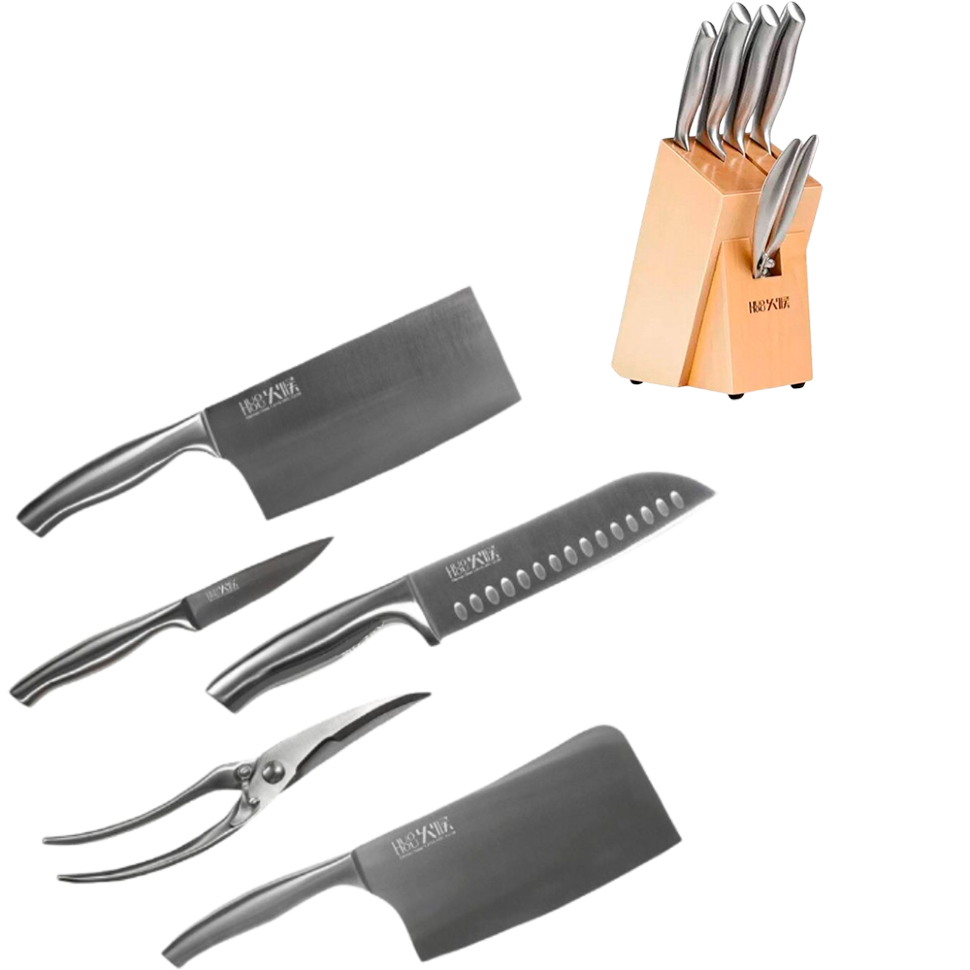 Набор ножей HuoHou Nano Steel Knife Set 6in1 HU0014 HU0014 купить
