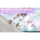 Чехол PQY Butterfly для iPhone 12 Pro Max Розовый/Фиолетовый - Изображение 251912