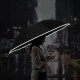 Зонт c фонариком KongGu Reverse Ten Bone Automatic Lighting Umbrella Чёрный - Изображение 175875