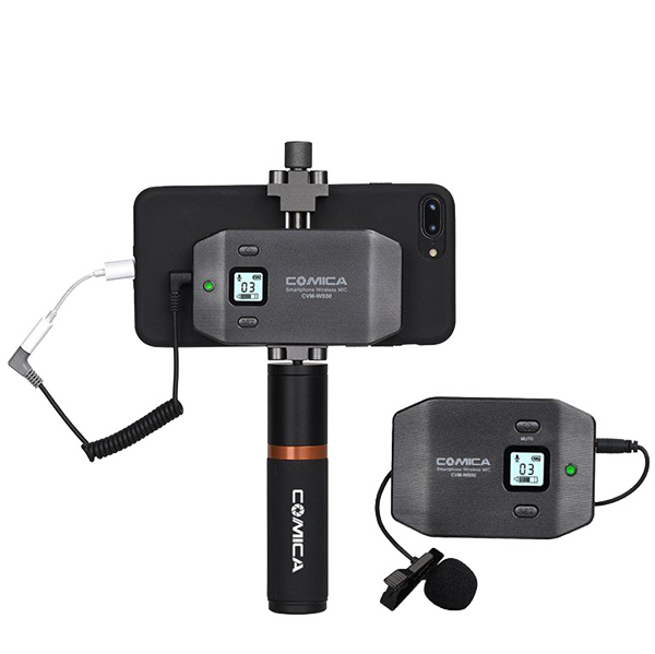 Радиосистема CoMica UHF CVM-WS50 B для смартфона (Уцененный кат.Б) 