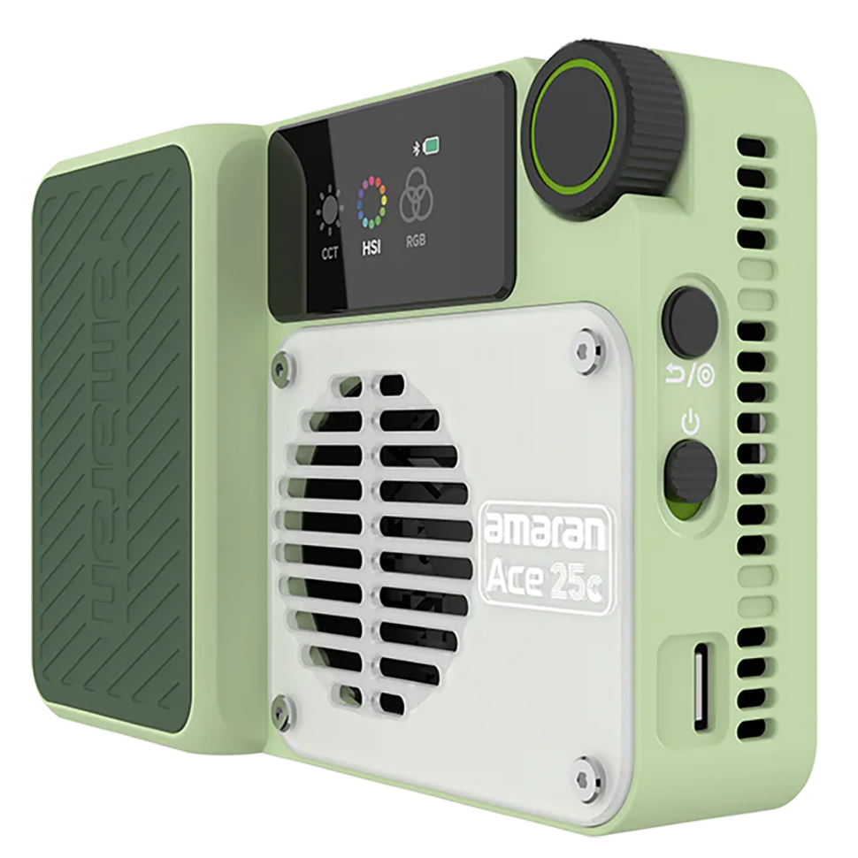 

Осветитель amaran Ace 25c Kit Зелёный