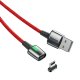 Кабель магнитный Baseus Zinc Magnetic Lightning 2.4A 1м Красный - Изображение 109265