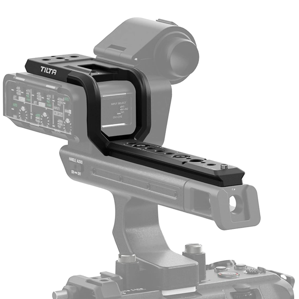 Площадка Tilta XLR Extension Bracket для Sony XLR Handle Unit Чёрная 