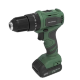 Аккумуляторная ударная дрель-шуруповерт MarsWorker 12V Lithium Impact Drill Зелёная - Изображение 217467