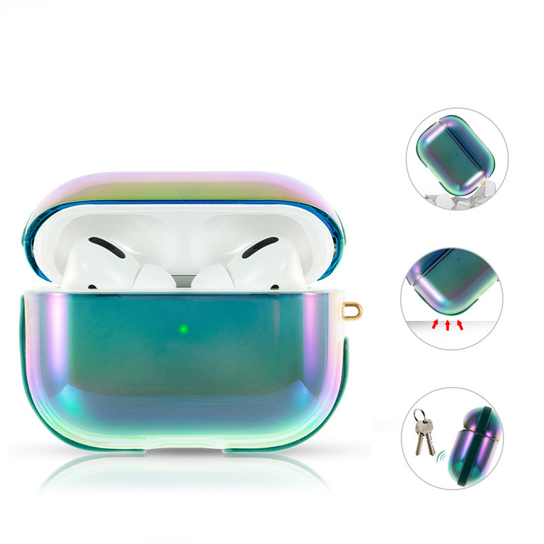 

Чехол PQY Nebula для Apple Airpods Pro Пурпурный Kingxbar Nebula Series Airpods Pro Case-Purple