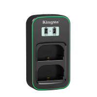 Артикул: 84757. Зарядное устройство Kingma PD3.0 Dual Battery Charger для LP-E6/LP-E6N/LP-E6NH (Уцененный кат.Б)
