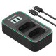 Зарядное устройство Kingma PD3.0 Dual Battery Charger для LP-E6/LP-E6N/LP-E6NH (Уцененный кат.Б) - Изображение 268794