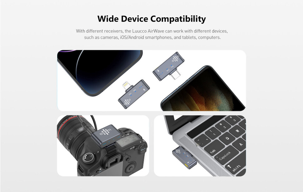 

Радиосистема Luucco AirWave K1 Type-C AirWave-K1 (USB-C)
