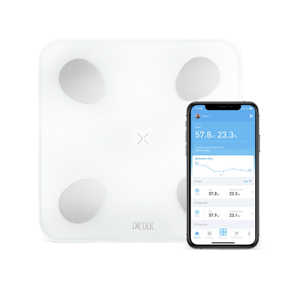 

Умные весы Picooc Mini Lite Белые