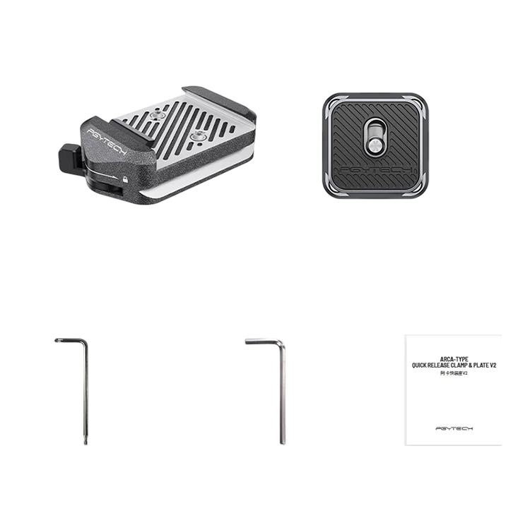 

Быстросъёмное крепление PGYTECH Arca-Type Quick Release Clamp & Plate V2