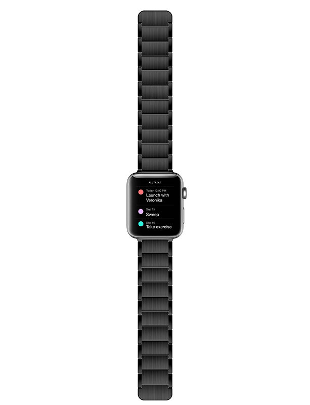

Браслет X-Doria Classic для Apple Watch 38/40 мм Чёрный 483223