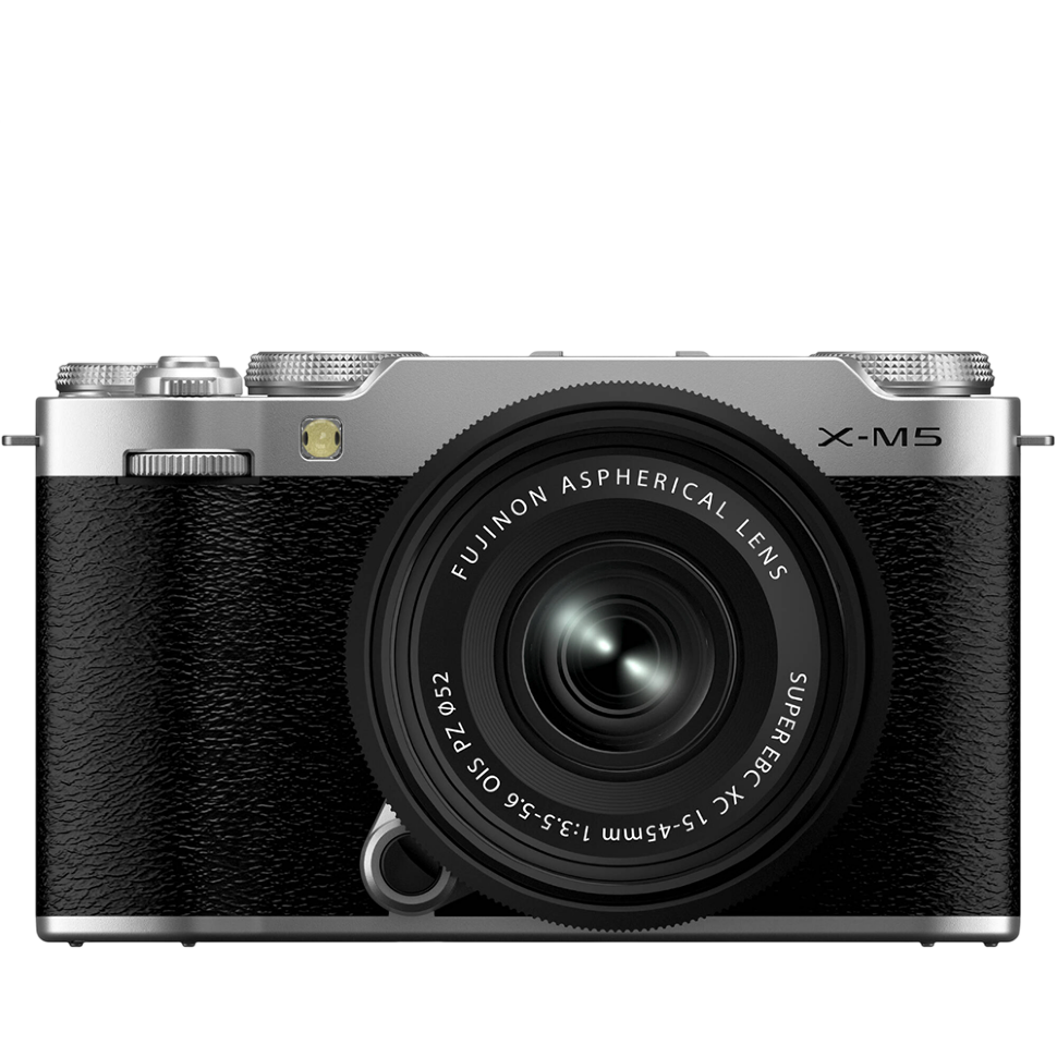 Беззеркальная камера Fujifilm X-M5 Kit Серебро (15-45mm f/3.5-5.6) 