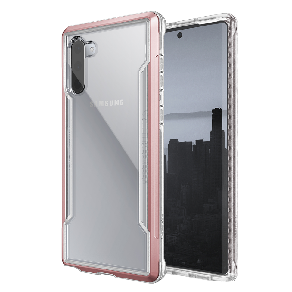 Чехол X-Doria Defense Shield для Samsung Galaxy Note10 Розовое золото 