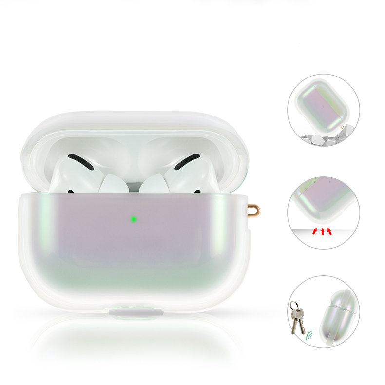 

Чехол PQY Nebula для Apple Airpods Pro Аврора Kingxbar Nebula Series Airpods Pro Case-Aurora