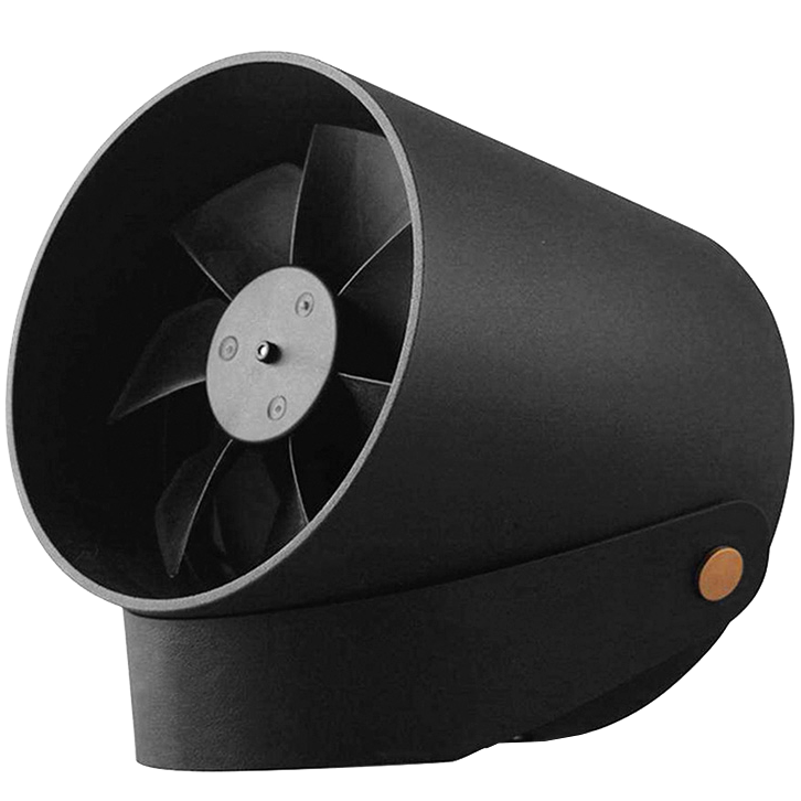 Настольный сенсорный вентилятор VH YU USB Portable Fan Чёрный 