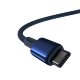 Кабель Baseus Tungsten Gold Type-C 100W 1м Синий - Изображение 244356