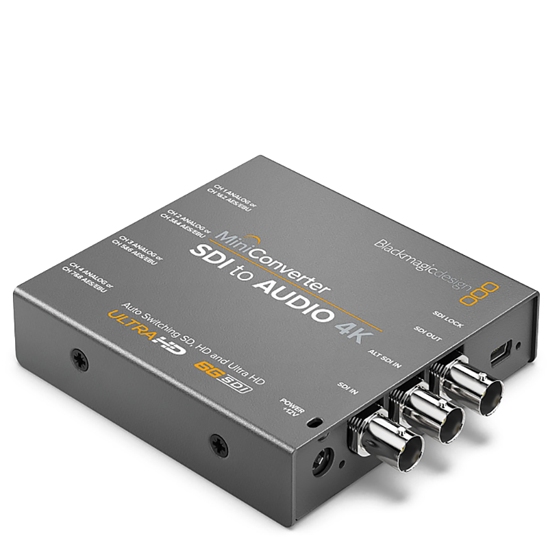 Мини конвертер Blackmagic Mini Converter SDI - Audio 4K 