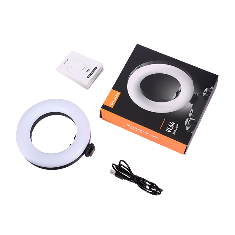 Осветитель кольцевой Ulanzi VIJIM VL64 2292