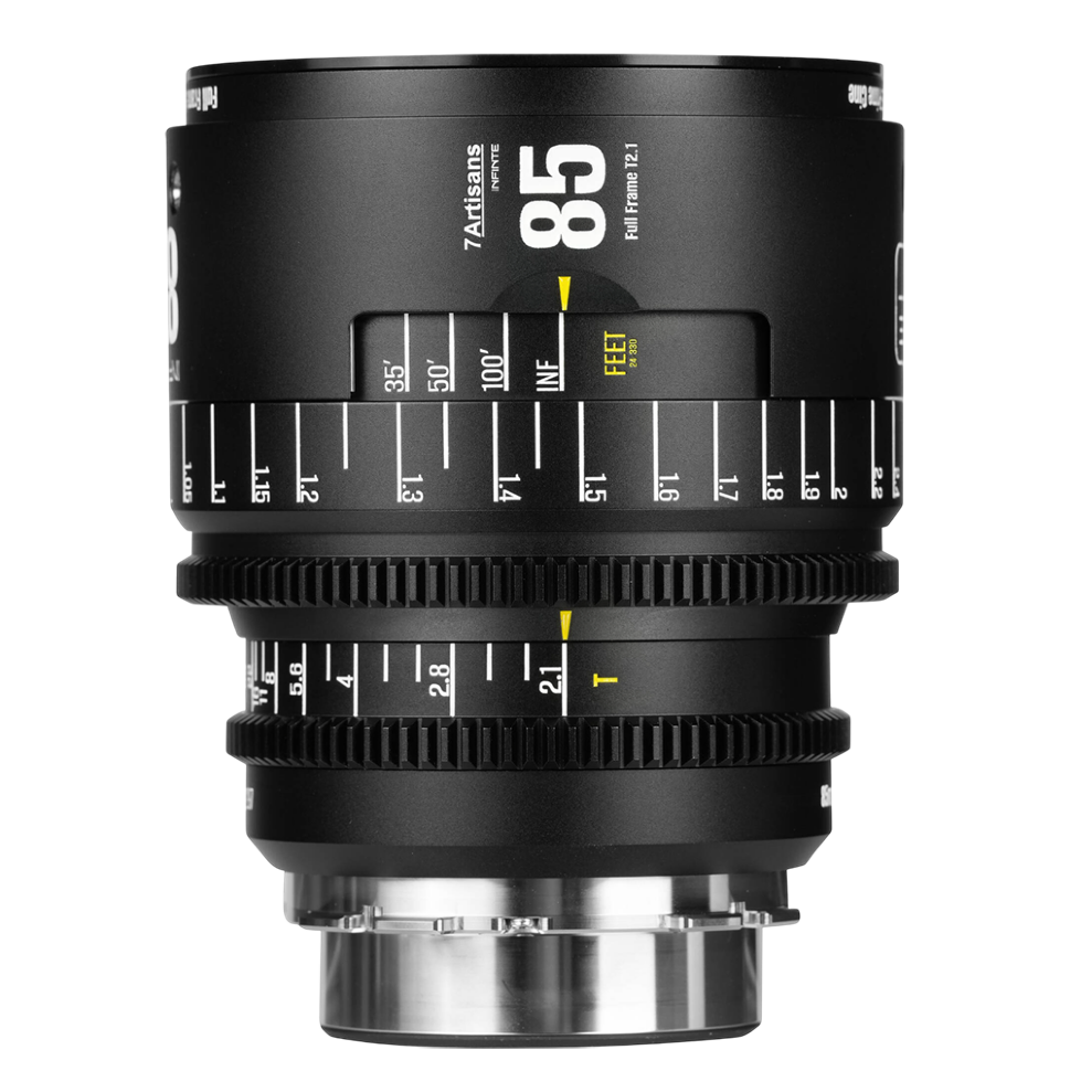 Объектив 7Artisans INFINTE 85mm T2.1 PL-Mount Чёрный 
