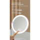 Зеркало Baseus Smart Beauty Series Lighted Makeup Mirror Белое - Изображение 175016