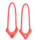 Пуллер-петля для молнии WANDRD WORRYLESS Zipper Puller Красная (6 пар) - Изображение 278876
