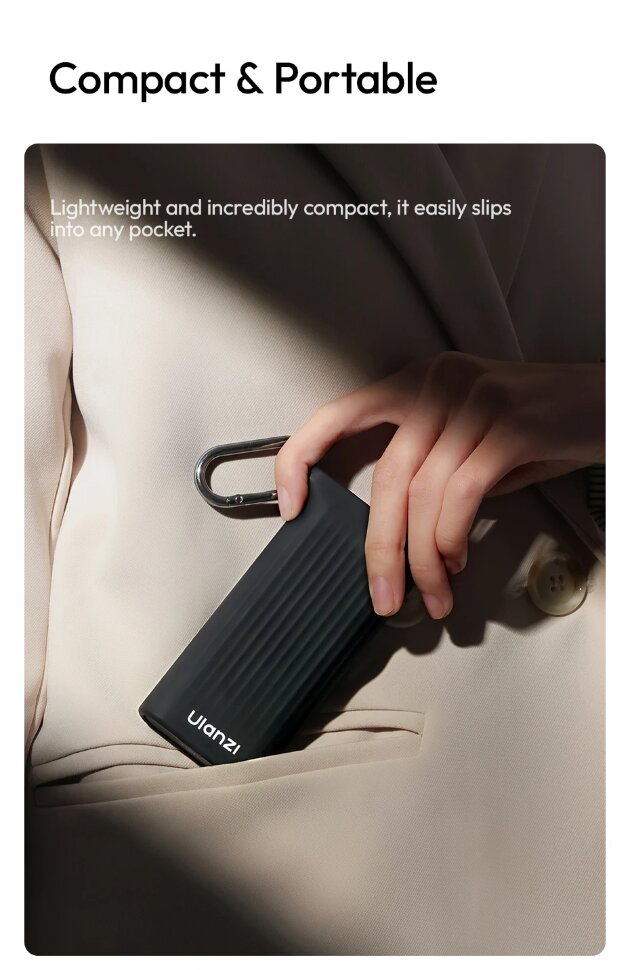 

Кейс - картридер Ulanzi CR2 All-in-One Серый