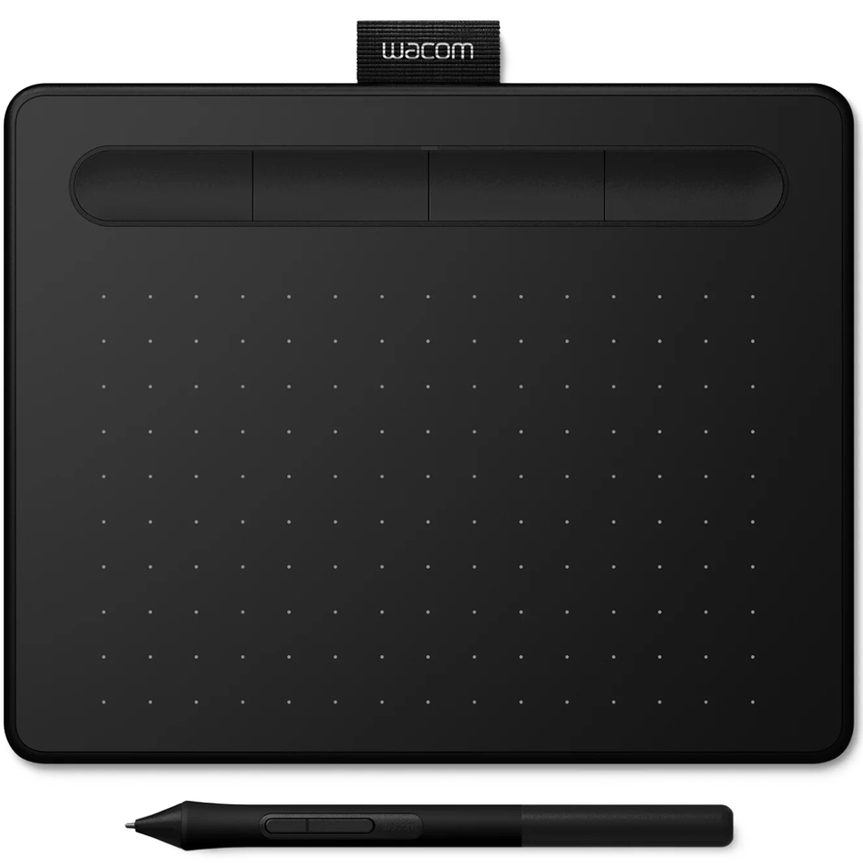 Графический планшет Wacom Intuos S Чёрный 