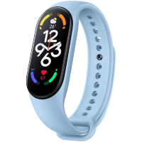Артикул: 30059. Фитнес-браслет Xiaomi Mi Band 7 Cветло-голубой