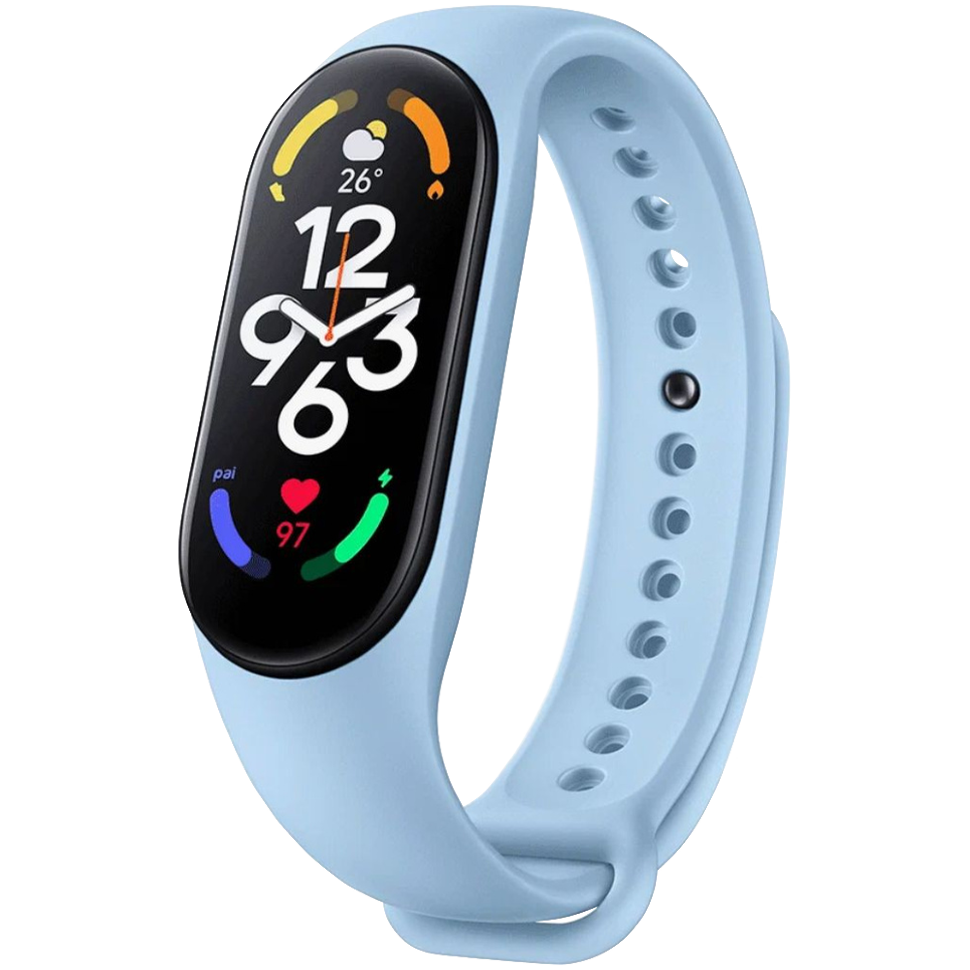 Фитнес-браслет Xiaomi Mi Band 7 Cветло-голубой 