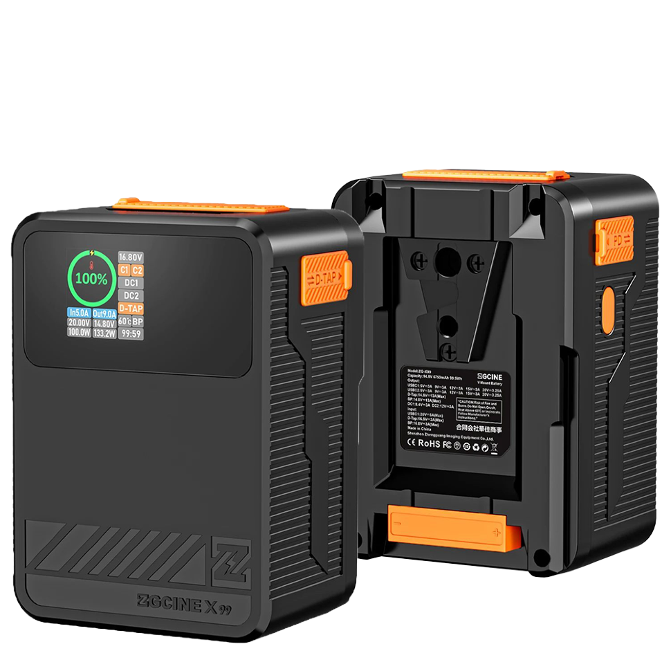 Аккумулятор ZGCine ZG-X99 V-Mount 100W PD 99Wh 