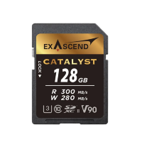 Артикул: 82259. Карта памяти Exascend Catalyst UHS-II SD V90 128GB