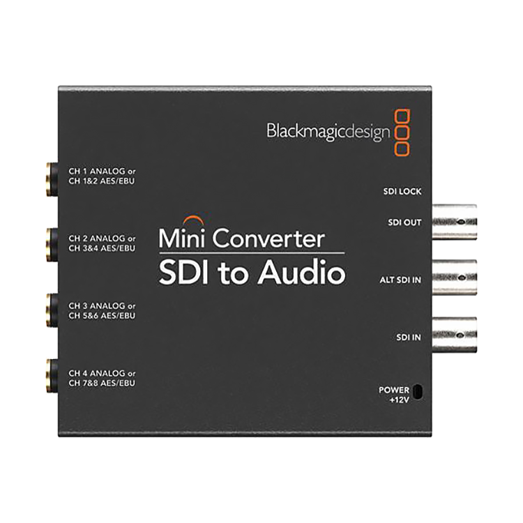 

Мини конвертер Blackmagic Mini Converter SDI - Audio CONVMCSAUD