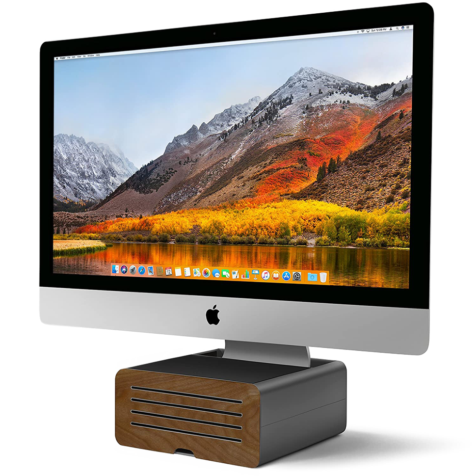 Подставка Twelve South HiRise Pro для мониторов Черный/серебристый 