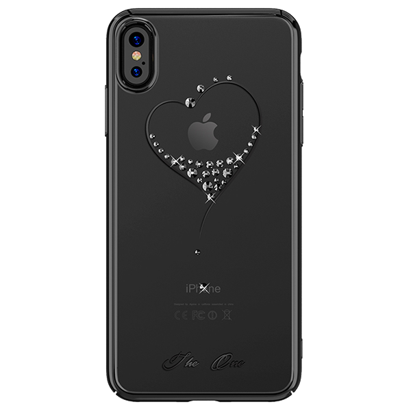 Чехол PQY Wish для iPhone Xs Max Black Frame 