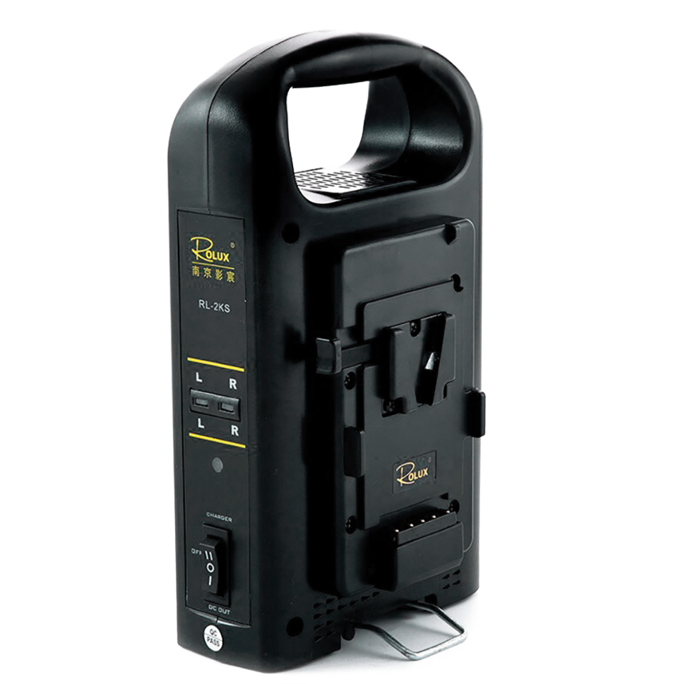 Станция питания Rolux RL-2KS 2-Channel V-Mount 