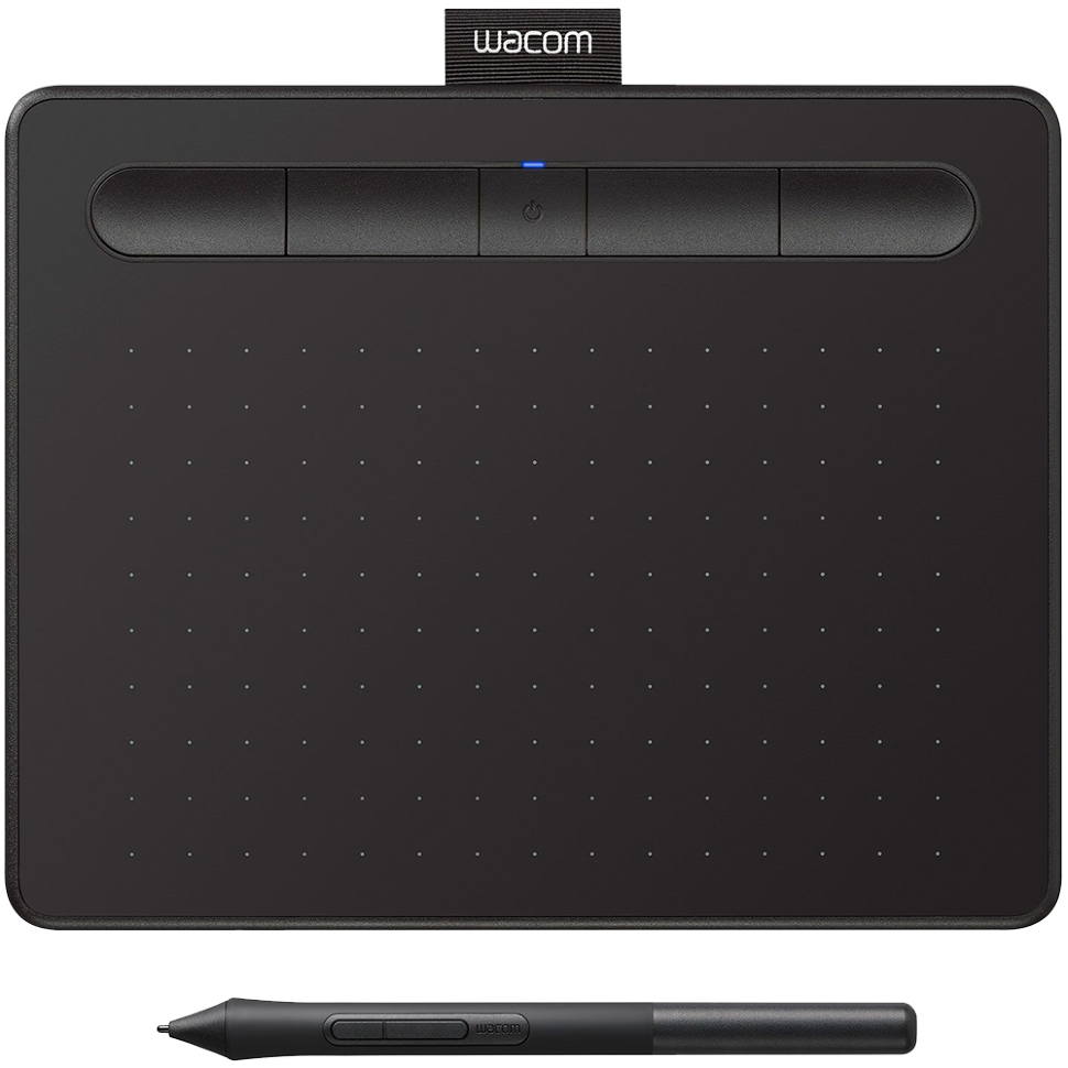 Графический планшет Wacom Intuos S Bluetooth Чёрный 