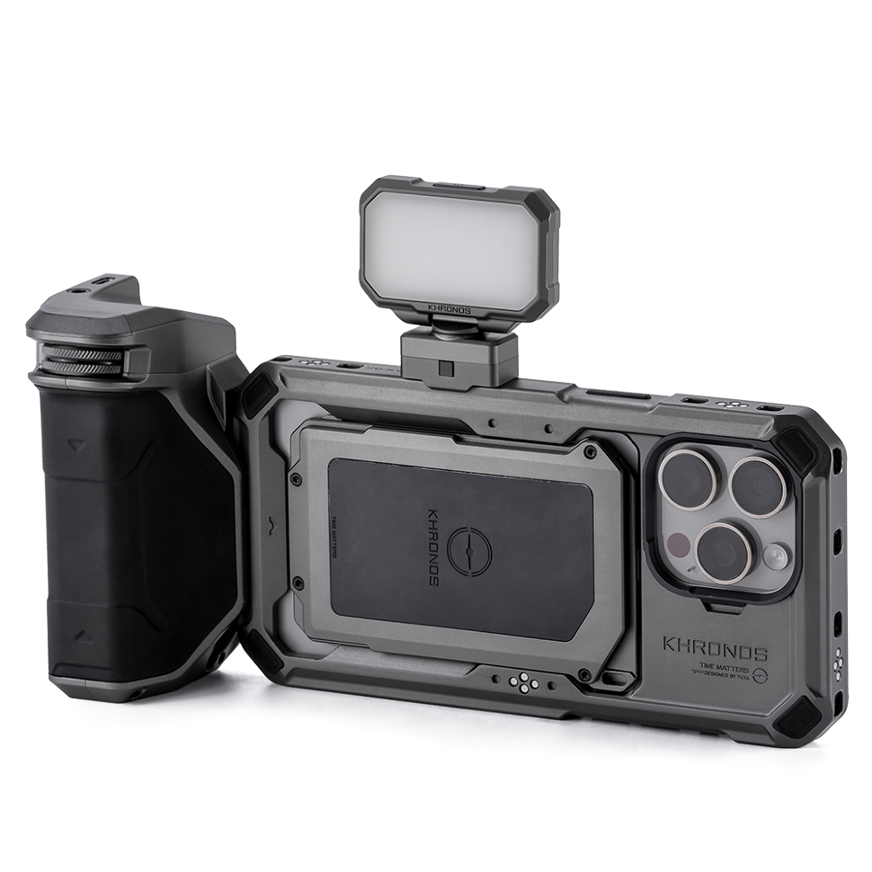 Чехол Tilta Khronos Basic Kit для iPhone 15 Pro Max Серый 