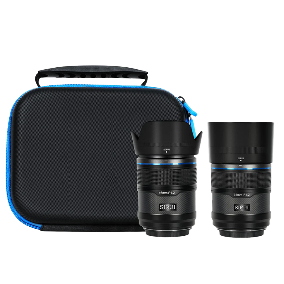 Комплект объективов Sirui Sniper 16/75mm F1.2 AF APS-C E-Mount Черный preOrder=14.06.2025