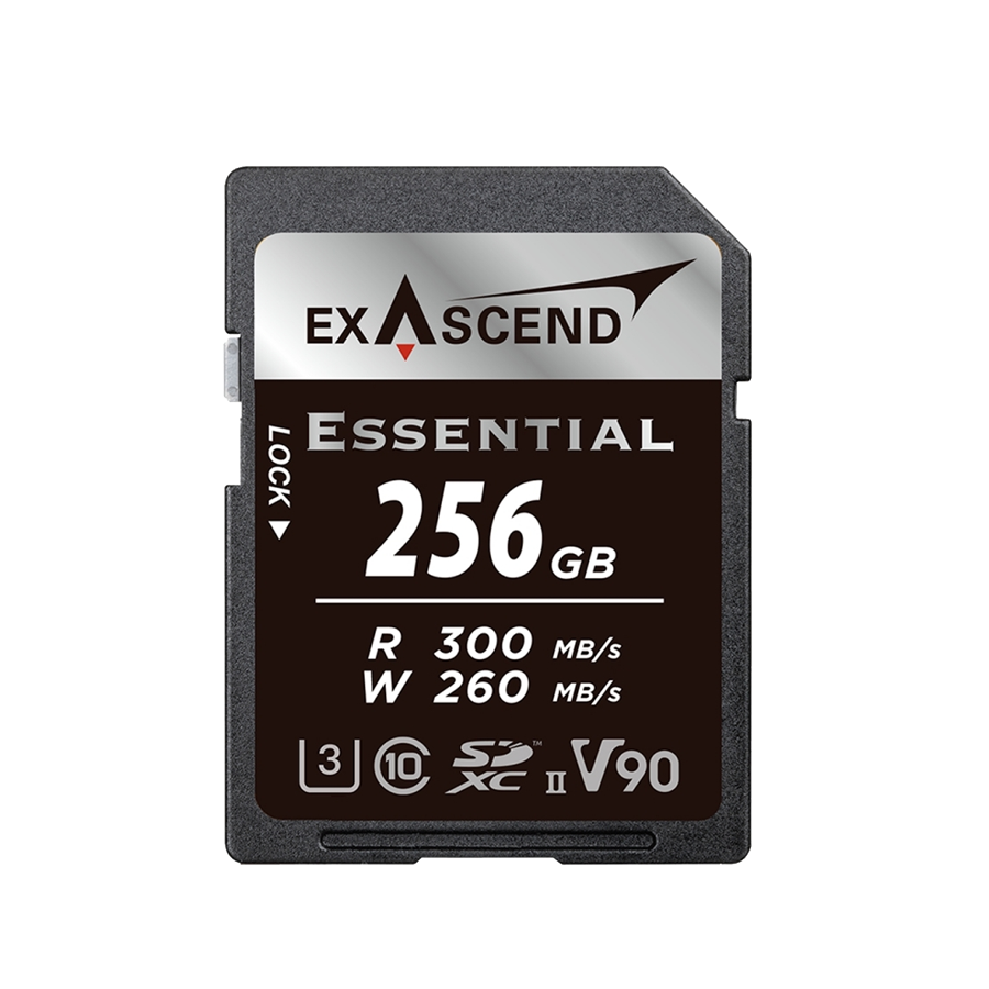 Карта памяти Exascend Essential UHS-II SD V90 256GB 